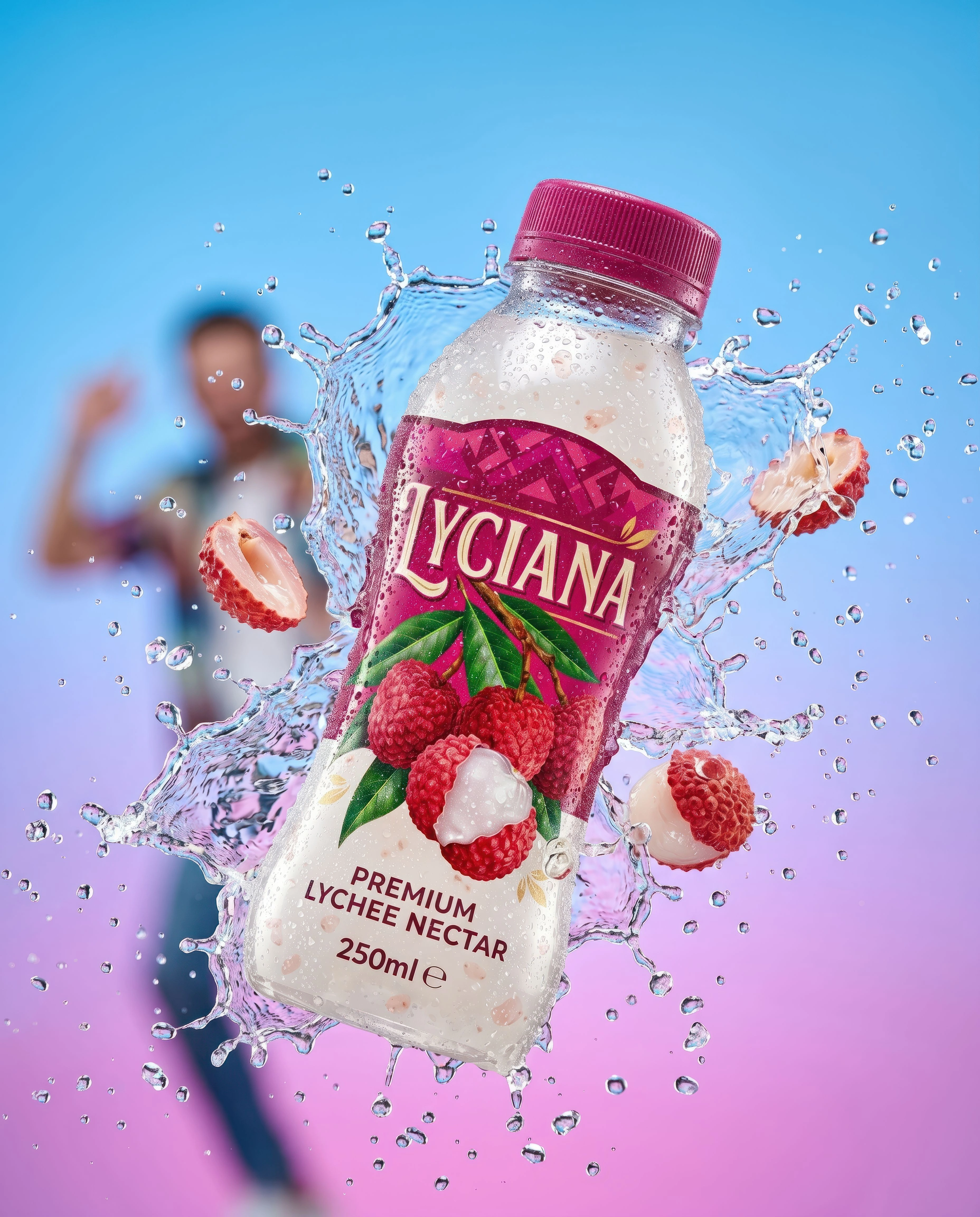 Lyciana luxury drink showcase