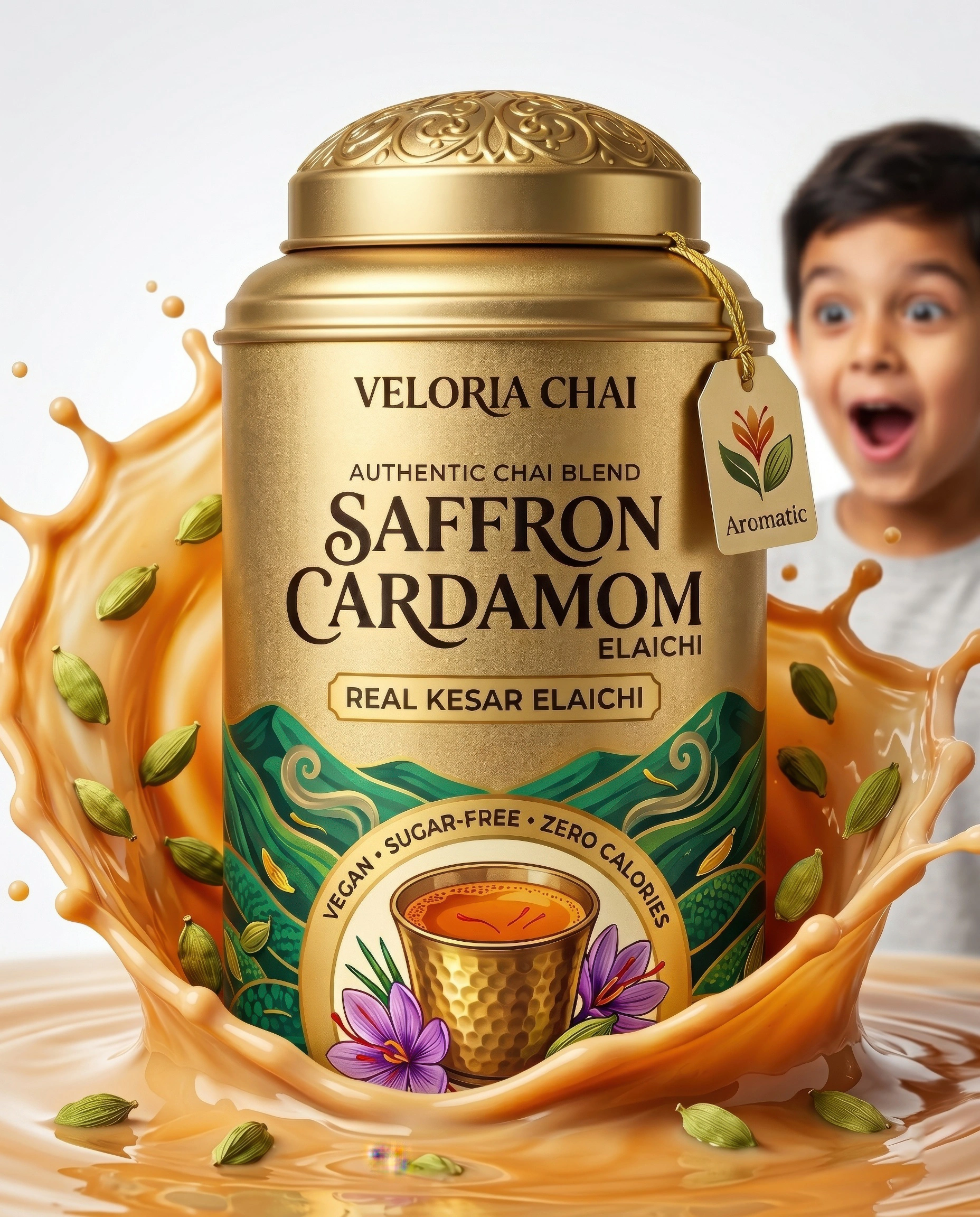 Premium Elaichi Tea Campaign