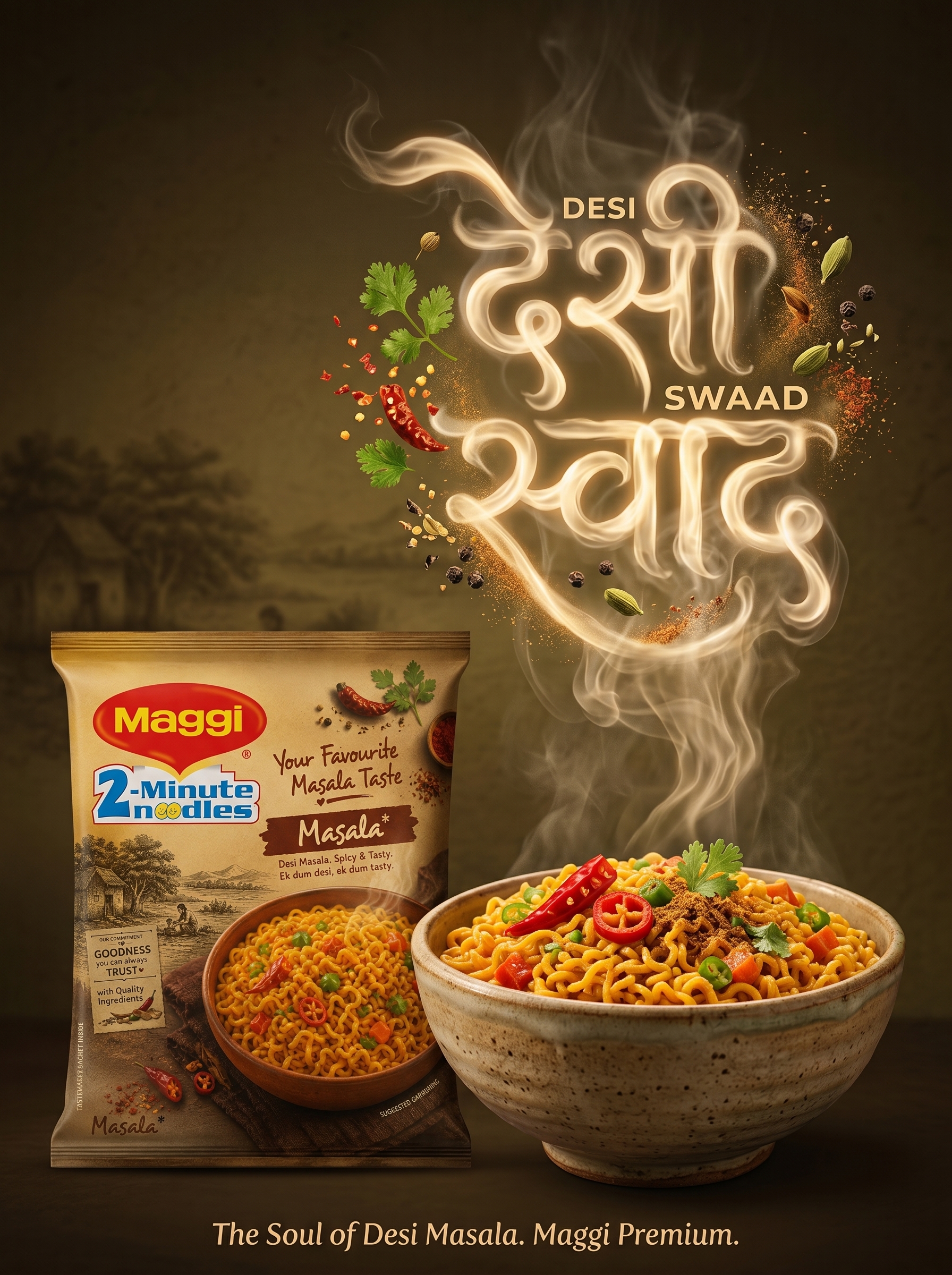 Desi Swaad Aromatic Vapor Art